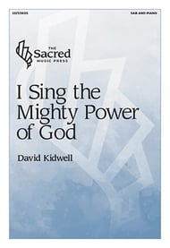 I Sing the Mighty Power of God SAB choral sheet music cover Thumbnail